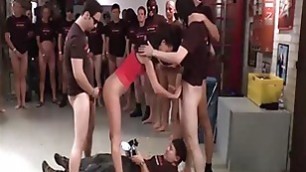 Hot brunettes gave head while fucking